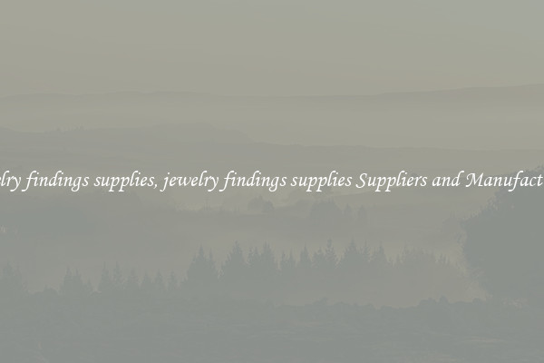 jewelry findings supplies, jewelry findings supplies Suppliers and Manufacturers
